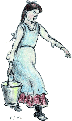 Wassertraegerin - Zille